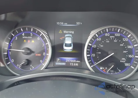 2015 Infiniti Q50 Sport z USA, uszkodzony, nr VIN JN1BV7AR9FM418464